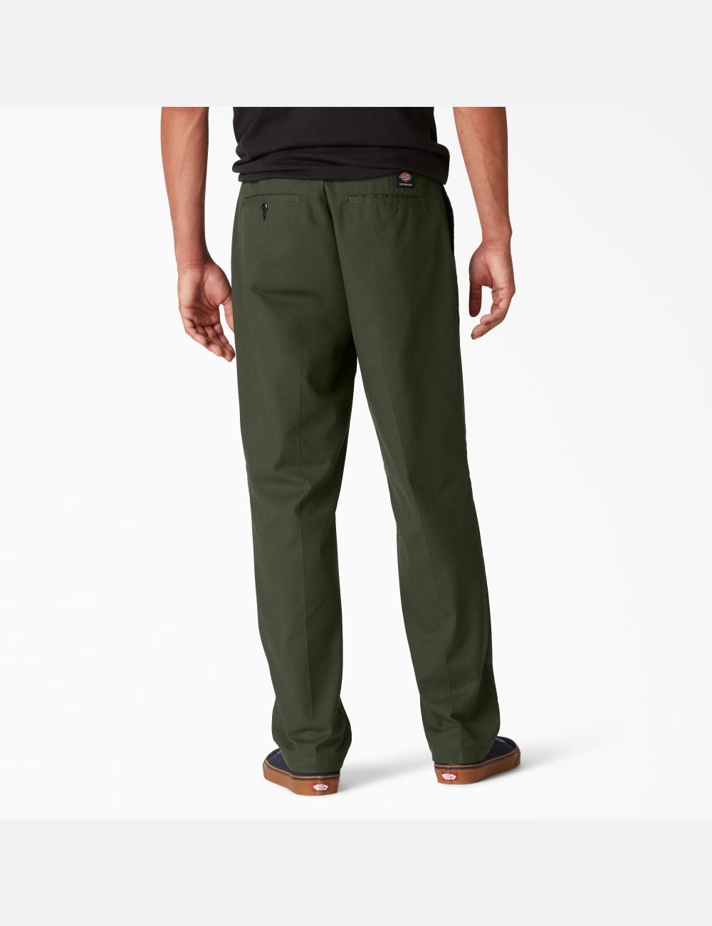 Olive Green Dickies Slim Fit Skateboarding Pants | 750RCSXYN