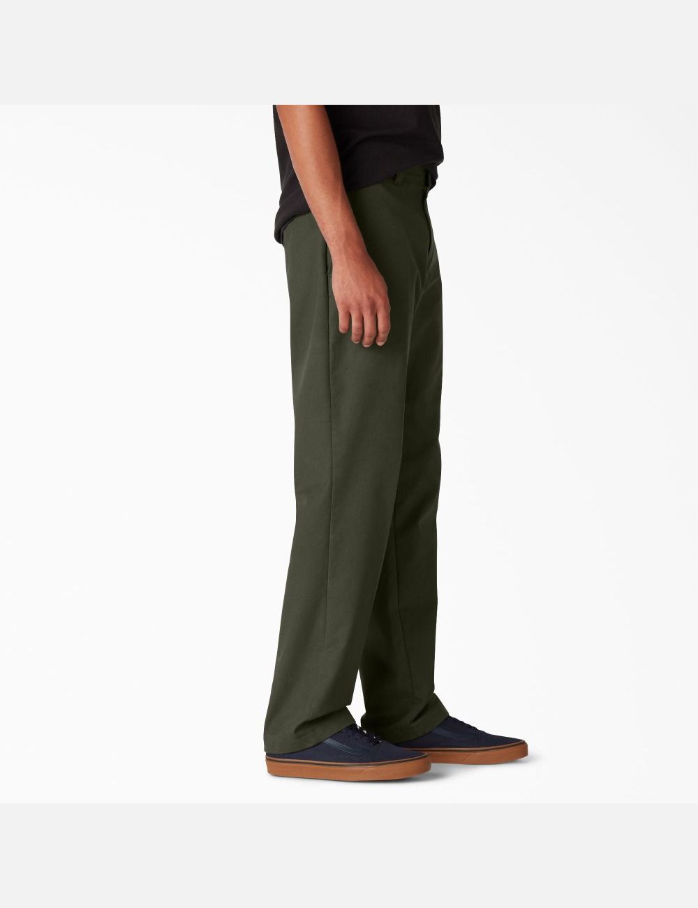 Olive Green Dickies Slim Fit Skateboarding Pants | 750RCSXYN