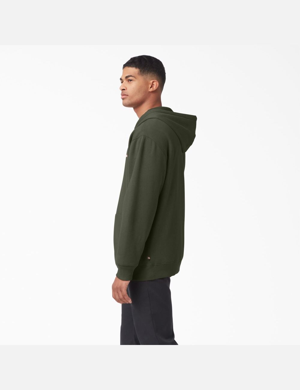 Olive Green Dickies Uniontown Hoodies | 524HTMIZO