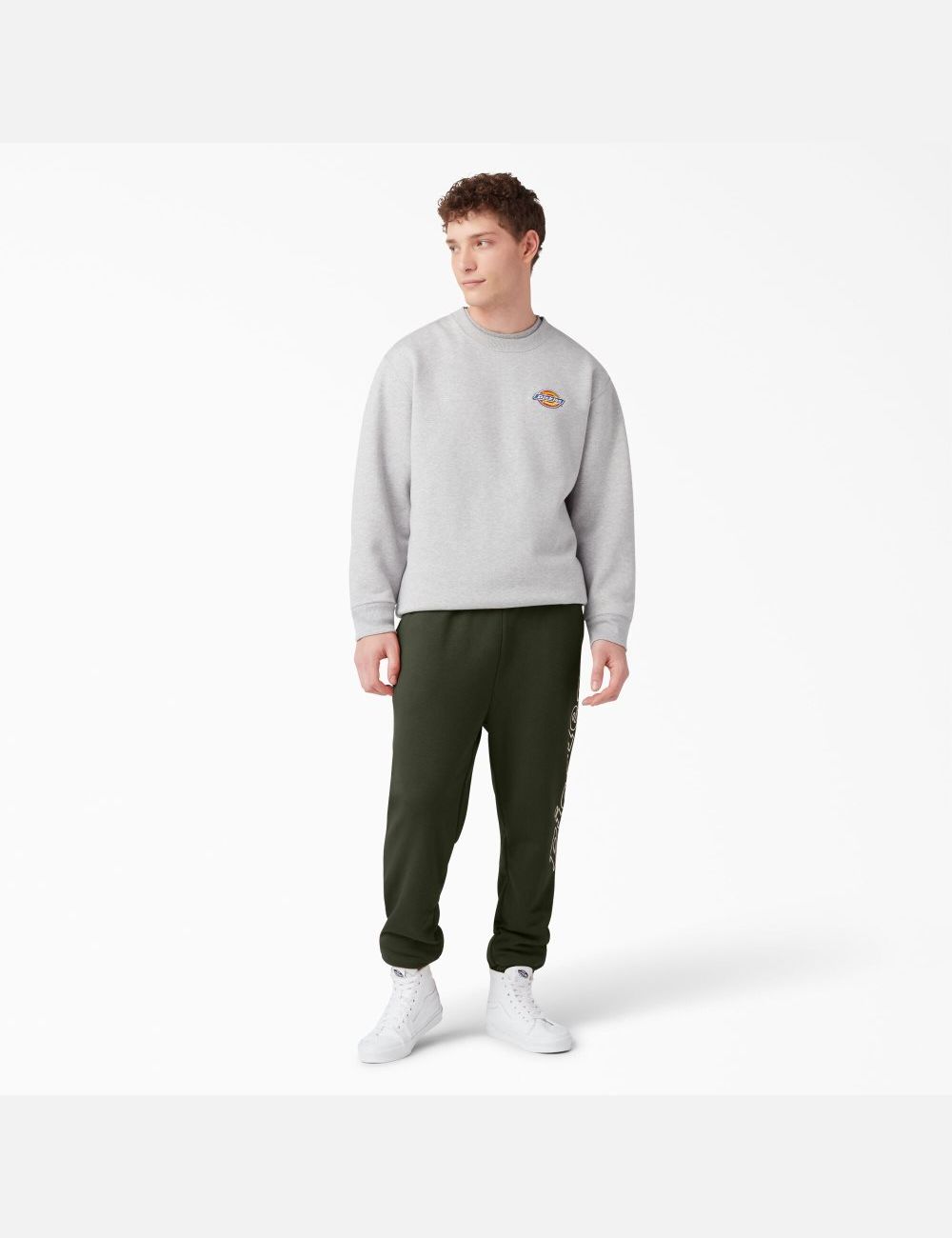 Olive Green Dickies Uniontown Sweatpants Pants | 784ZVXFES