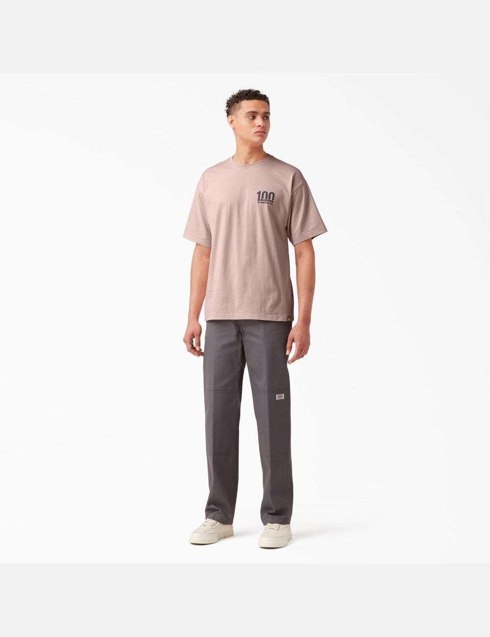 Peach Whip Dickies 100 Year Milestone Graphic T-Shirts | 083DKYHTS