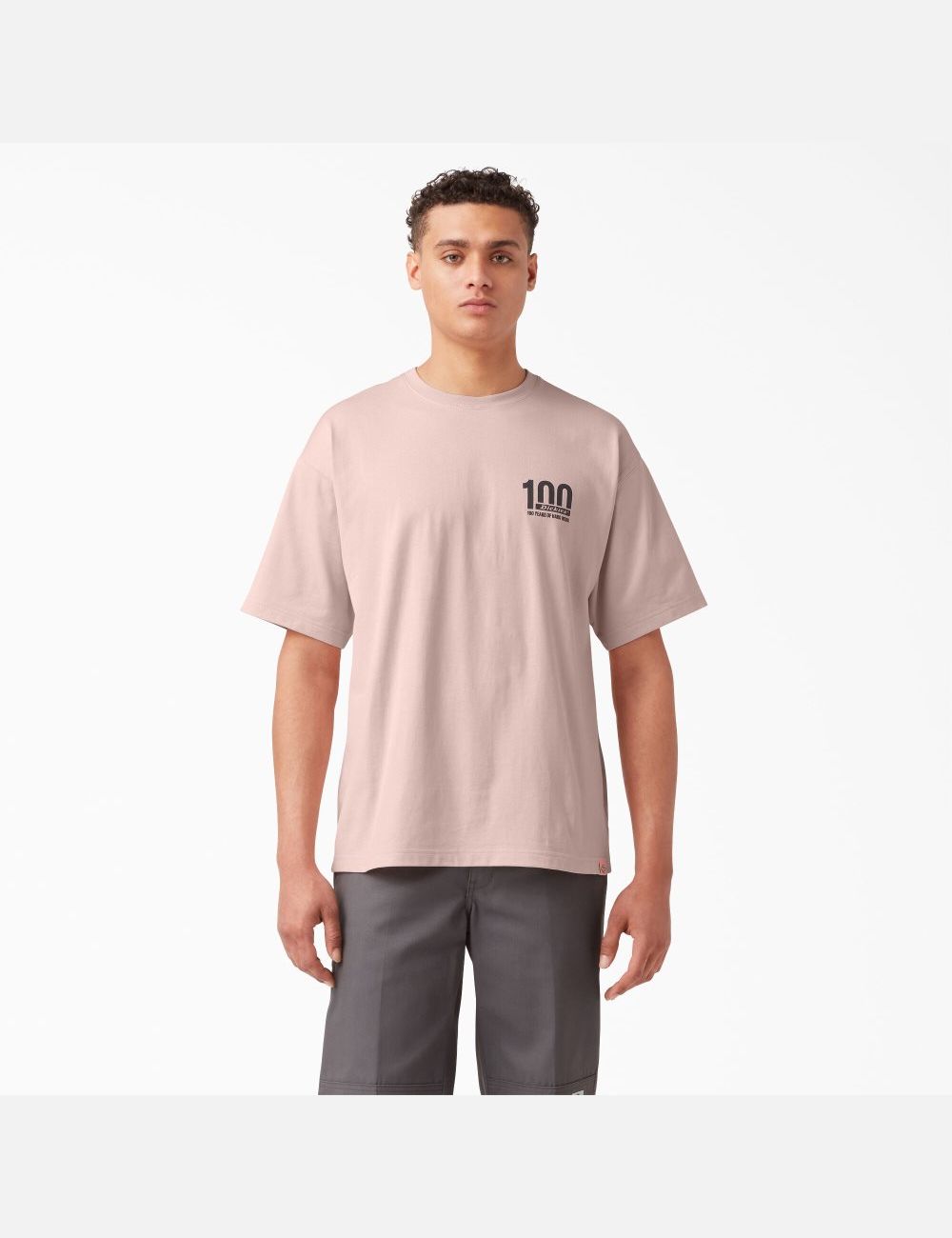 Peach Whip Dickies 100 Year Milestone Graphic T-Shirts | 083DKYHTS