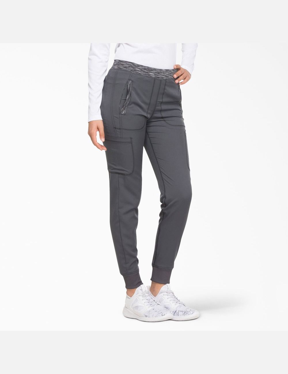 Pewter Gray Dickies Dynamix Jogger Pants Scrubs | 048GXTPFH