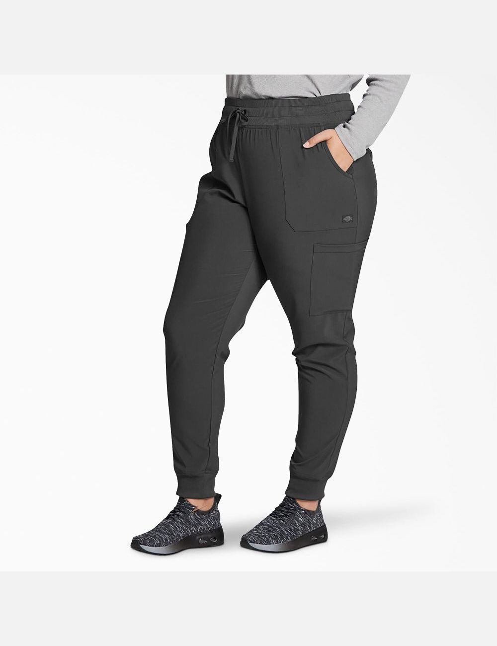 Pewter Gray Dickies EDS Essentials Jogger Pants Scrubs | 216WMCXUF