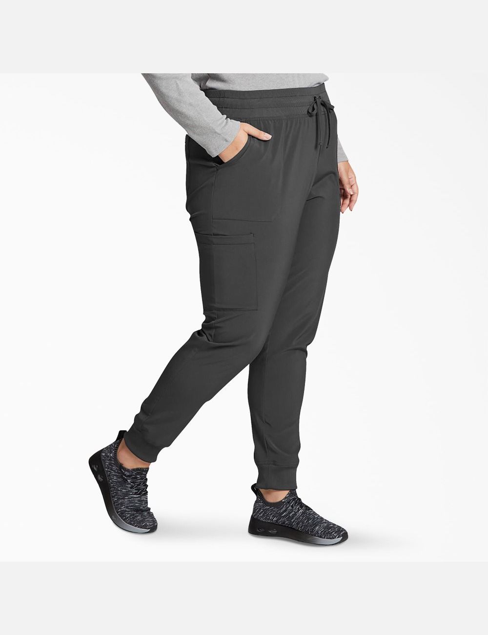 Pewter Gray Dickies EDS Essentials Jogger Pants Scrubs | 216WMCXUF