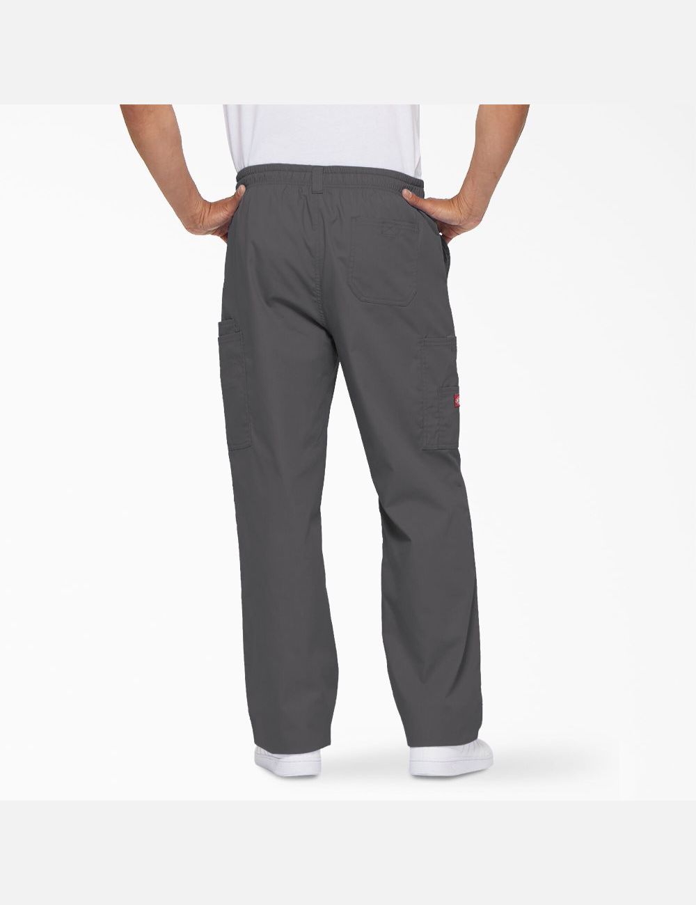 Pewter Gray Dickies EDS Signature Cargo Pants Scrubs | 857JETGOB