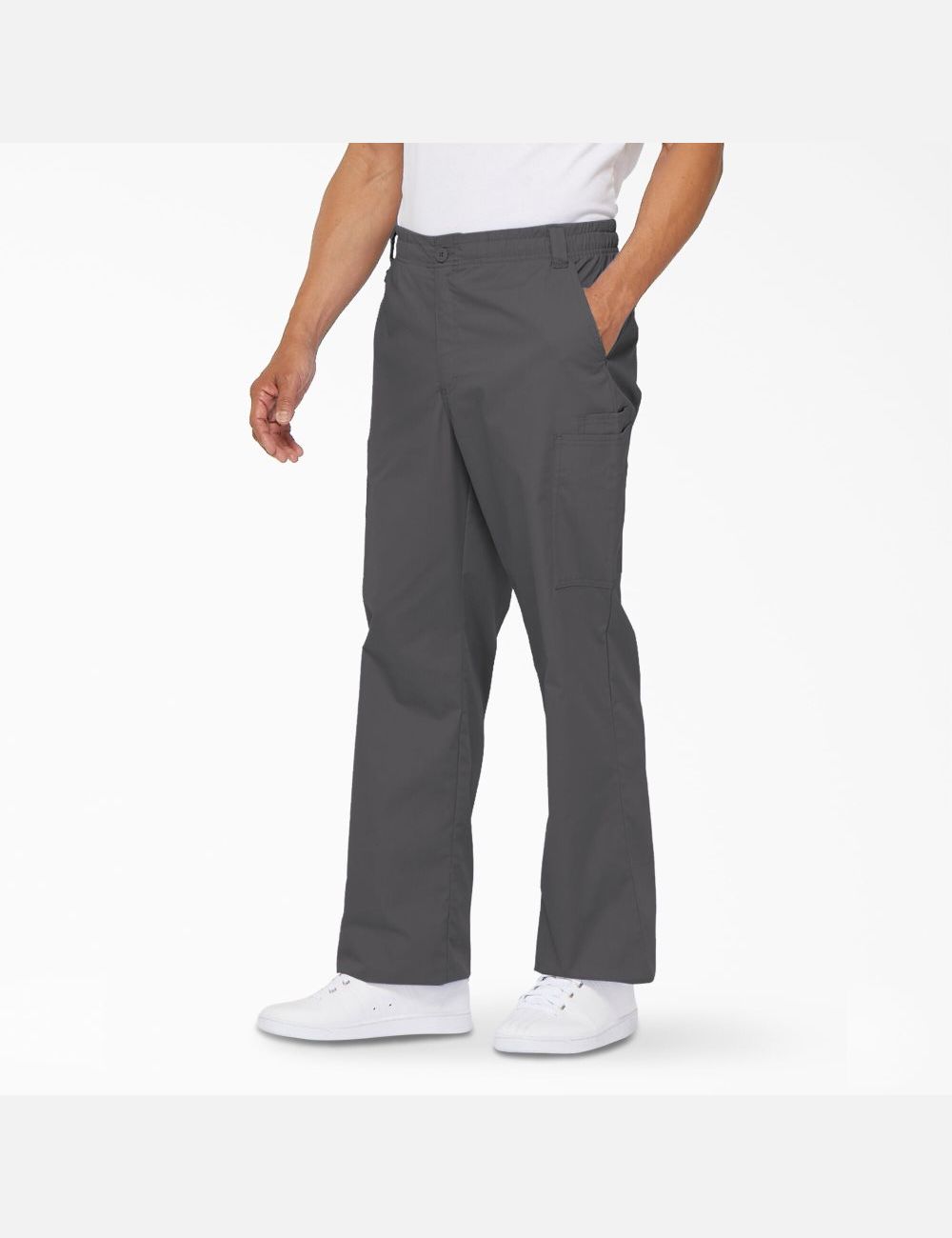 Pewter Gray Dickies EDS Signature Cargo Pants Scrubs | 857JETGOB