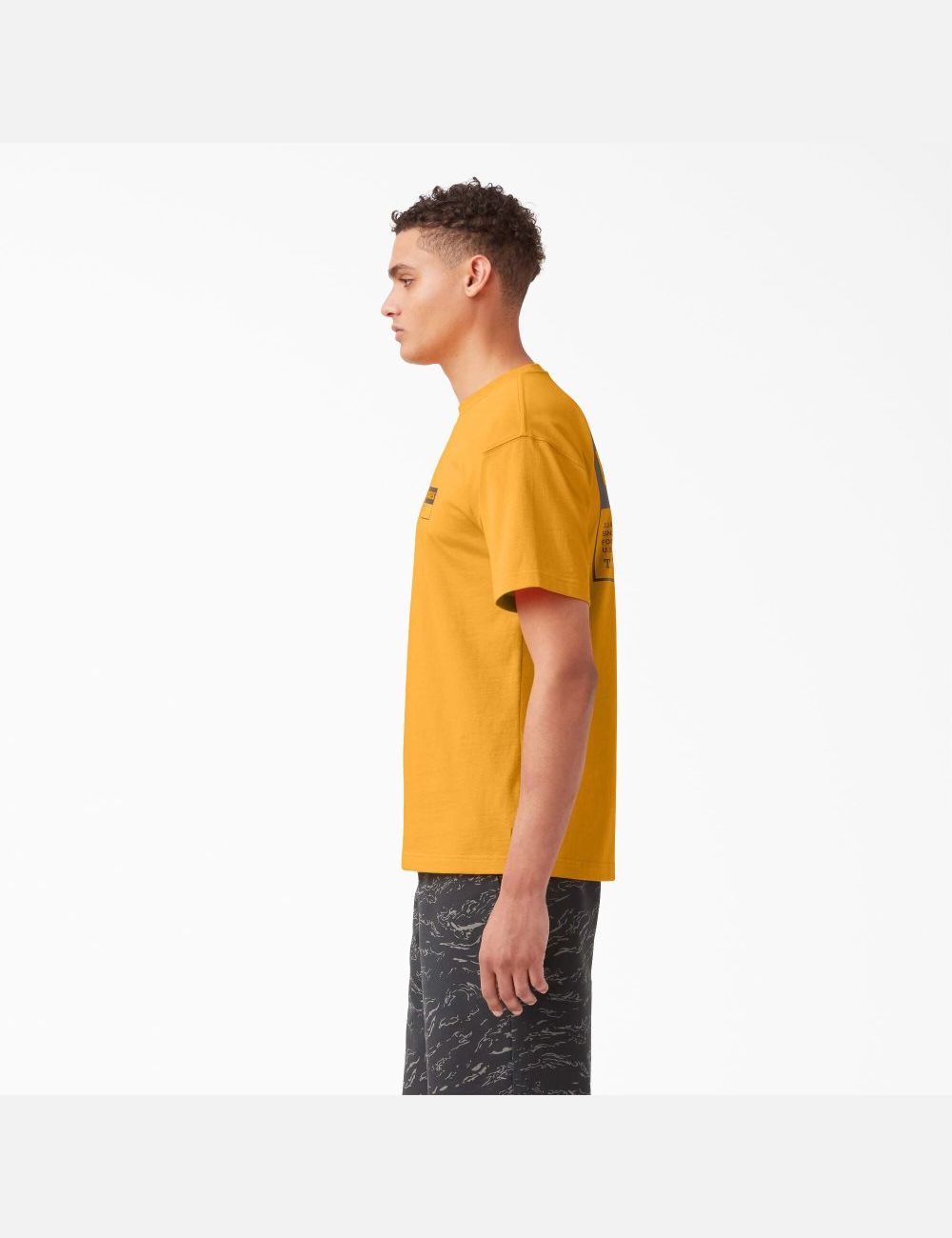 Radiant Yellow Dickies Street Utility Graphic T-Shirts | 103WSLRYO