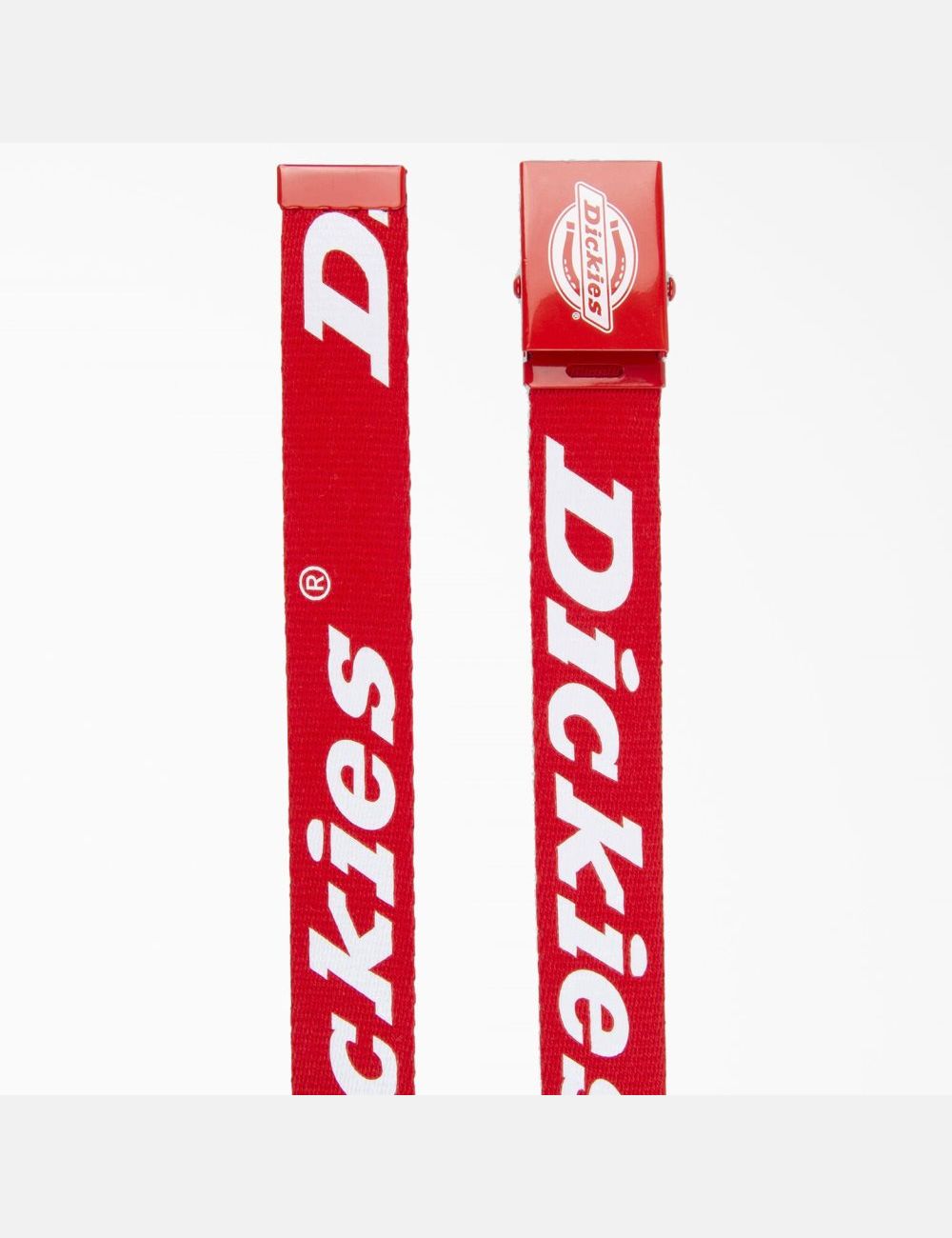 Red Dickies Logo Web Belts & Suspenders | 638LIJKHT