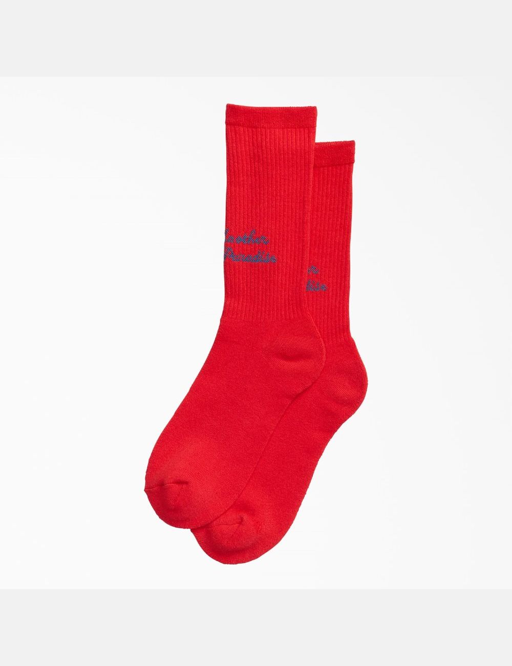 Red Dickies New York Sunshine x Paradise Socks | 158QHFWBJ