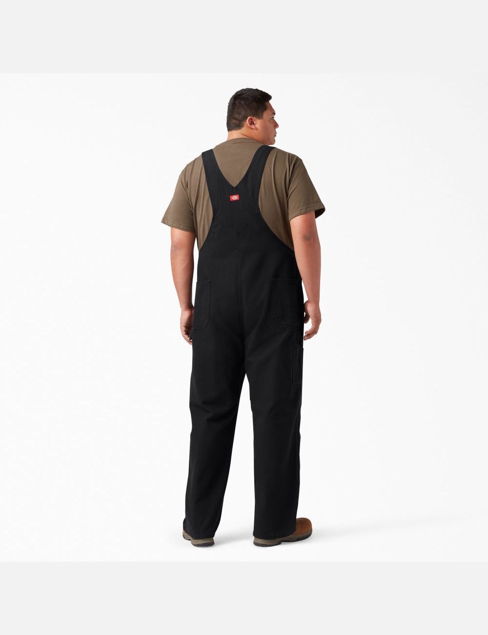 Rinsed Black Dickies Classic Coveralls & Overalls | 395QYLTWH