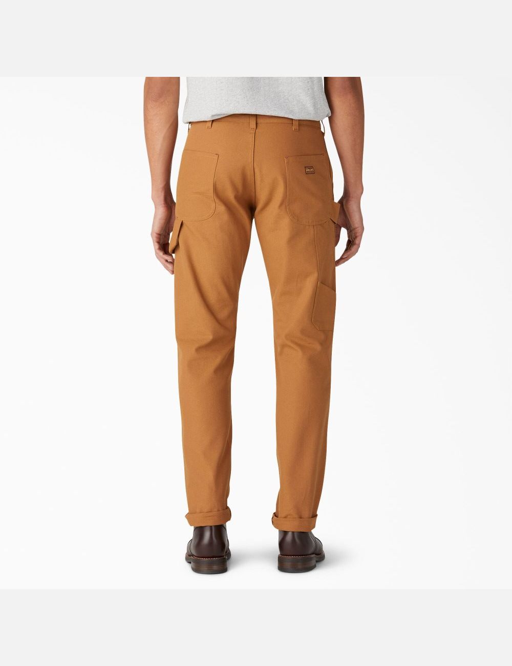 Rinsed Brown Duck Dickies 1922 Double Knee Pants | 215RFWOAU