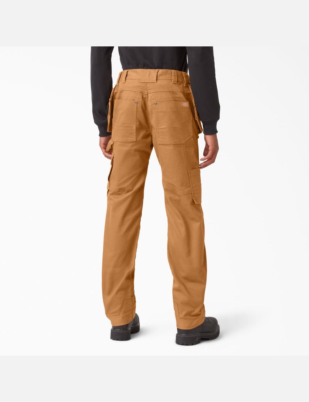 Rinsed Brown Duck Dickies 365 Tech Duck Cargo Pants | 752ZFTCRB