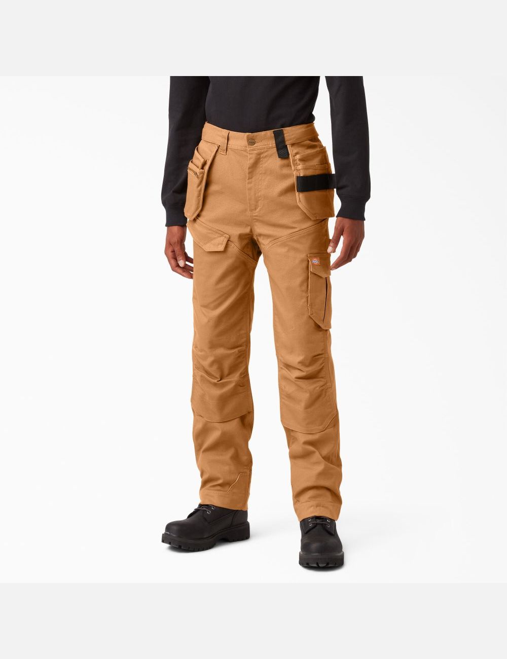 Rinsed Brown Duck Dickies 365 Tech Duck Cargo Pants | 752ZFTCRB