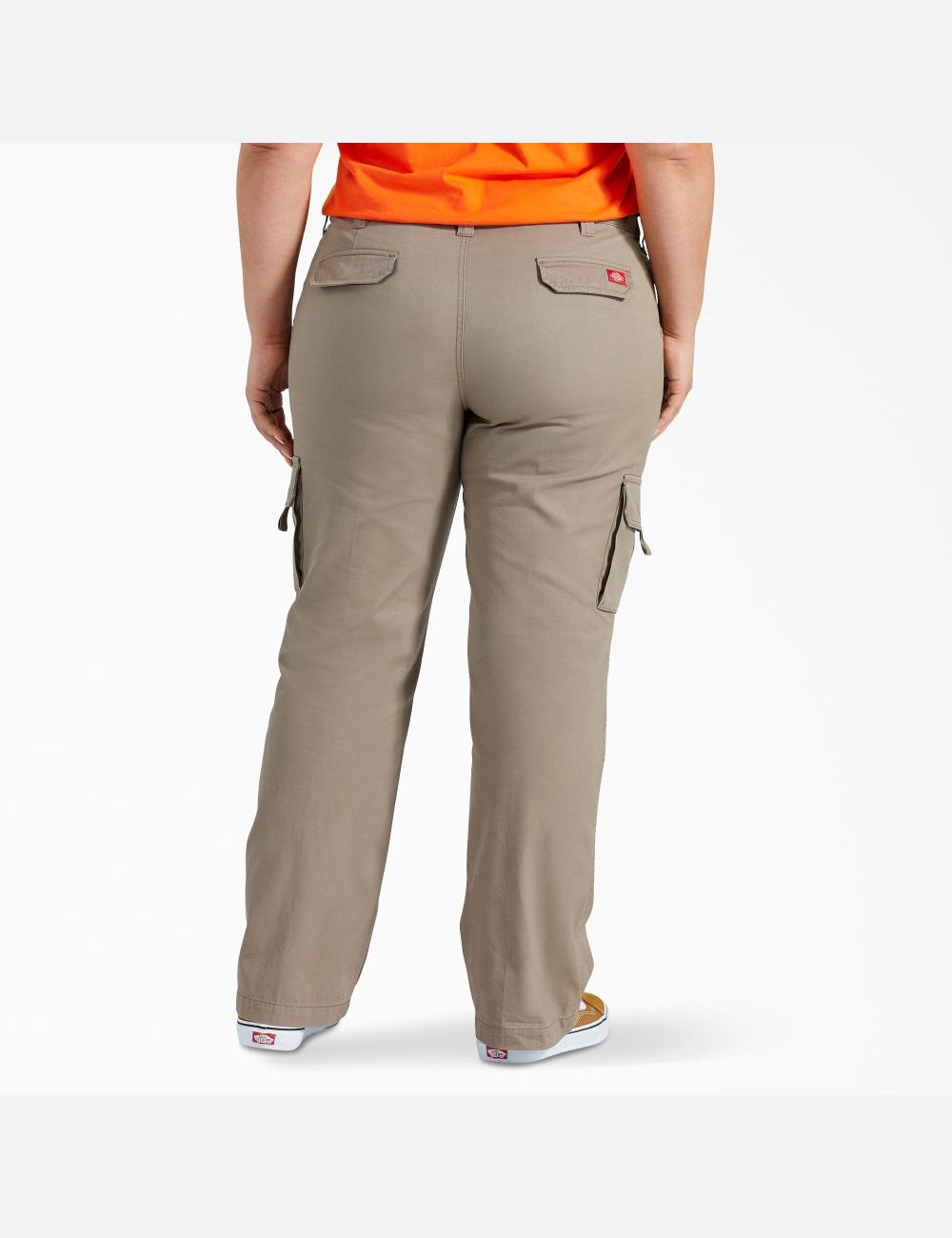 Rinsed Desert Sand Dickies Plus Relaxed Fit Pants | 406GWKQJM