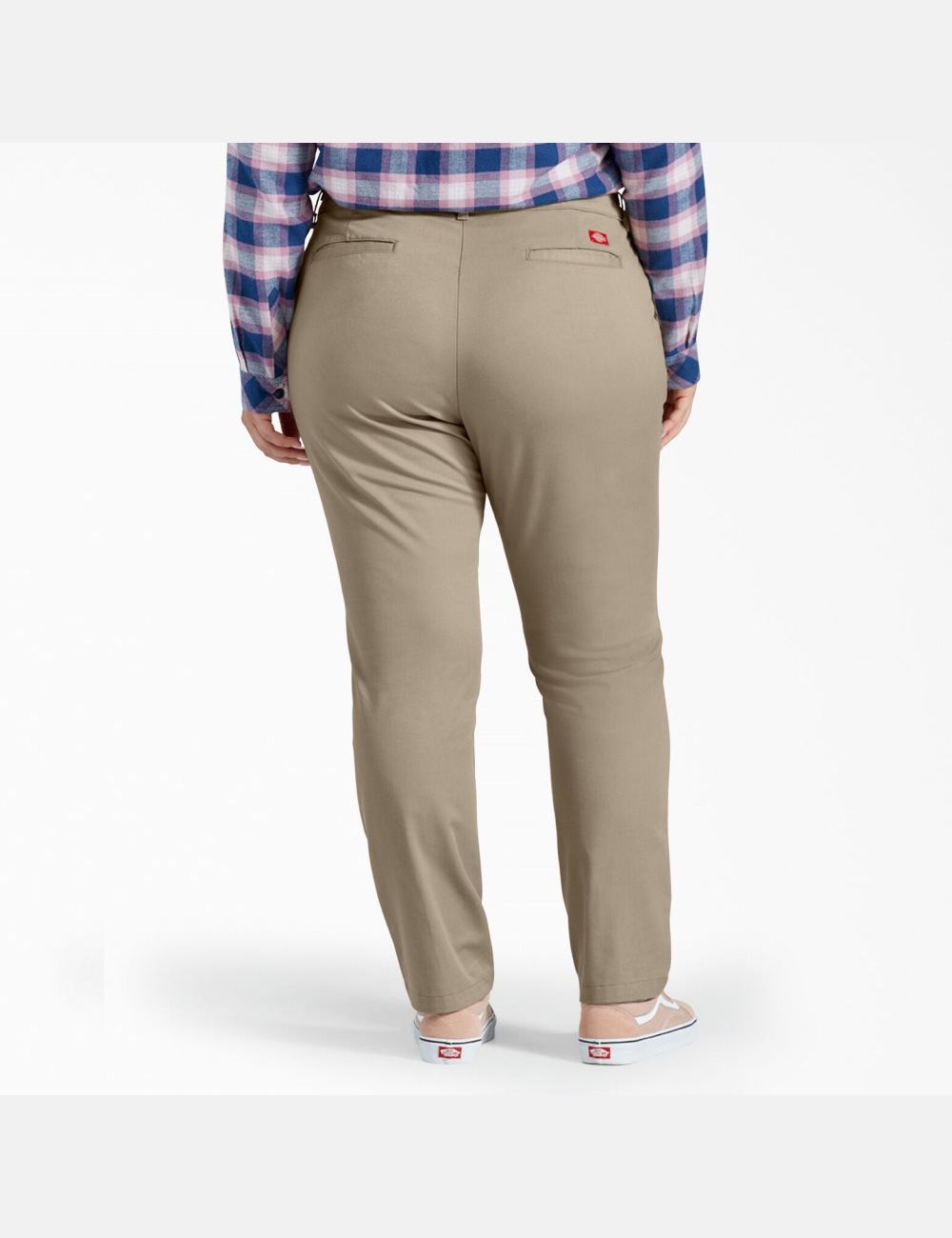 Rinsed Desert Sand Dickies Plus Skinny Fit Pants | 543YNBSHE