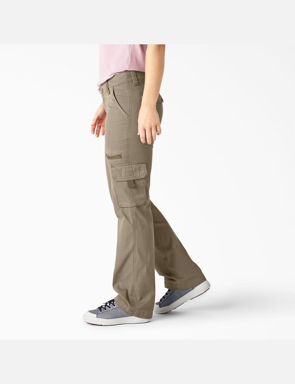 Rinsed Desert Sand Dickies Relaxed Cargo Pants | 307BLSIWM