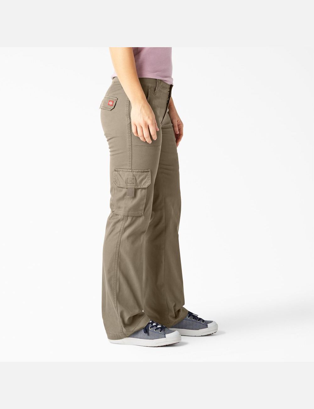 Rinsed Desert Sand Dickies Relaxed Cargo Pants | 307BLSIWM