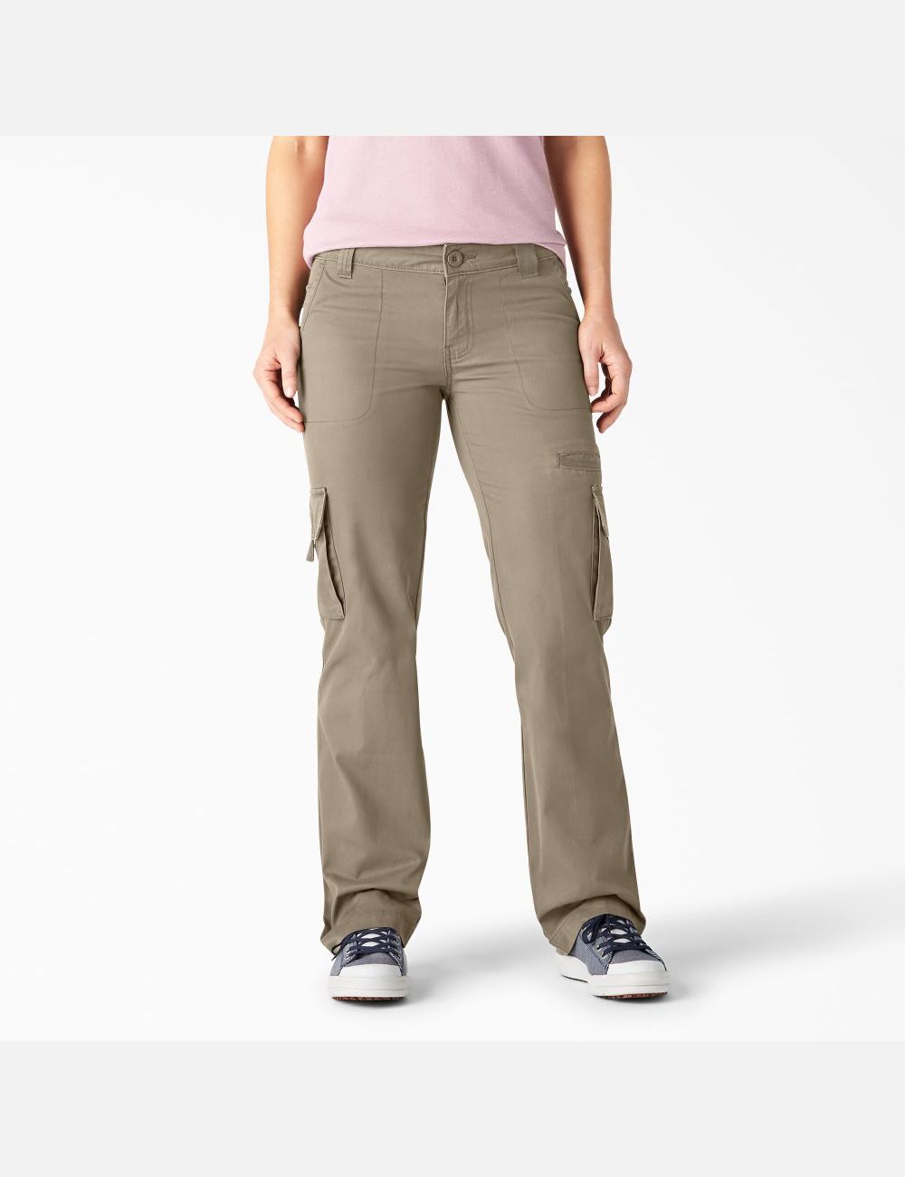 Rinsed Desert Sand Dickies Relaxed Cargo Pants | 307BLSIWM