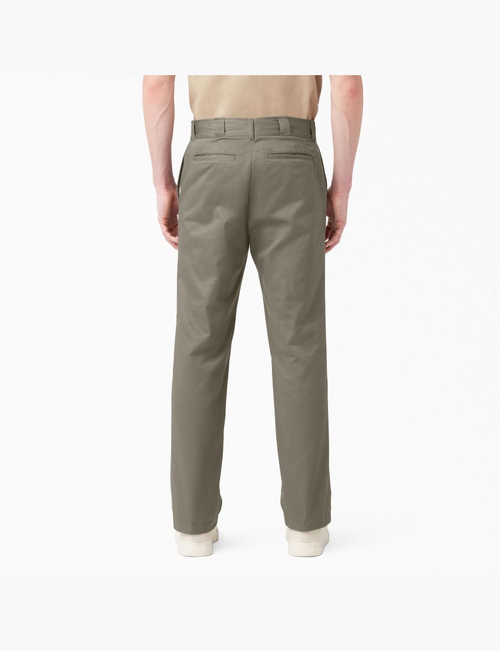 Rinsed Dusty Olive Dickies 1922 Twill Pants | 193RJMBOK