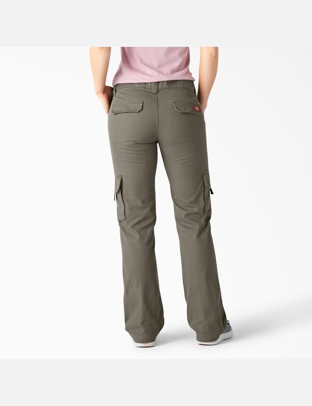 Rinsed Green Leaf Dickies Relaxed Cargo Pants | 196JTAQHI