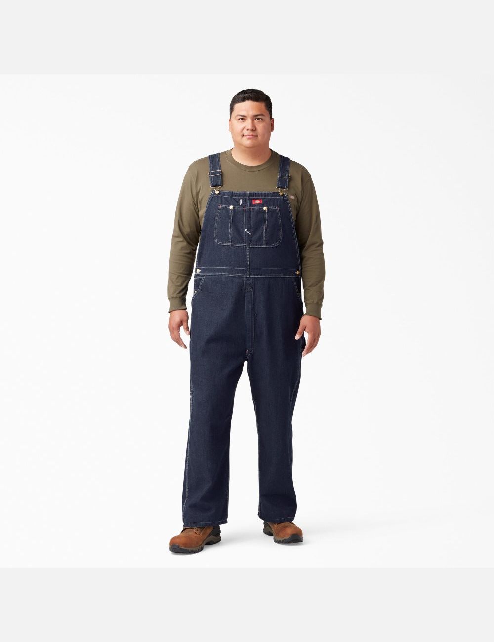 Rinsed Indigo Blue Dickies Classic Coveralls & Overalls | 702SXBRVE