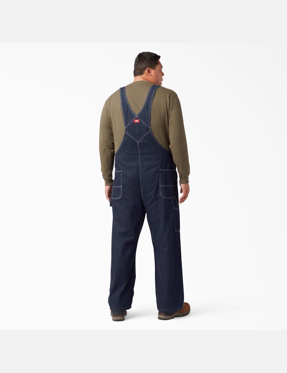 Rinsed Indigo Blue Dickies Classic Coveralls & Overalls | 702SXBRVE