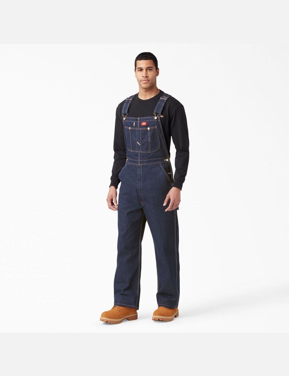 Rinsed Indigo Blue Dickies Classic Coveralls & Overalls | 702SXBRVE