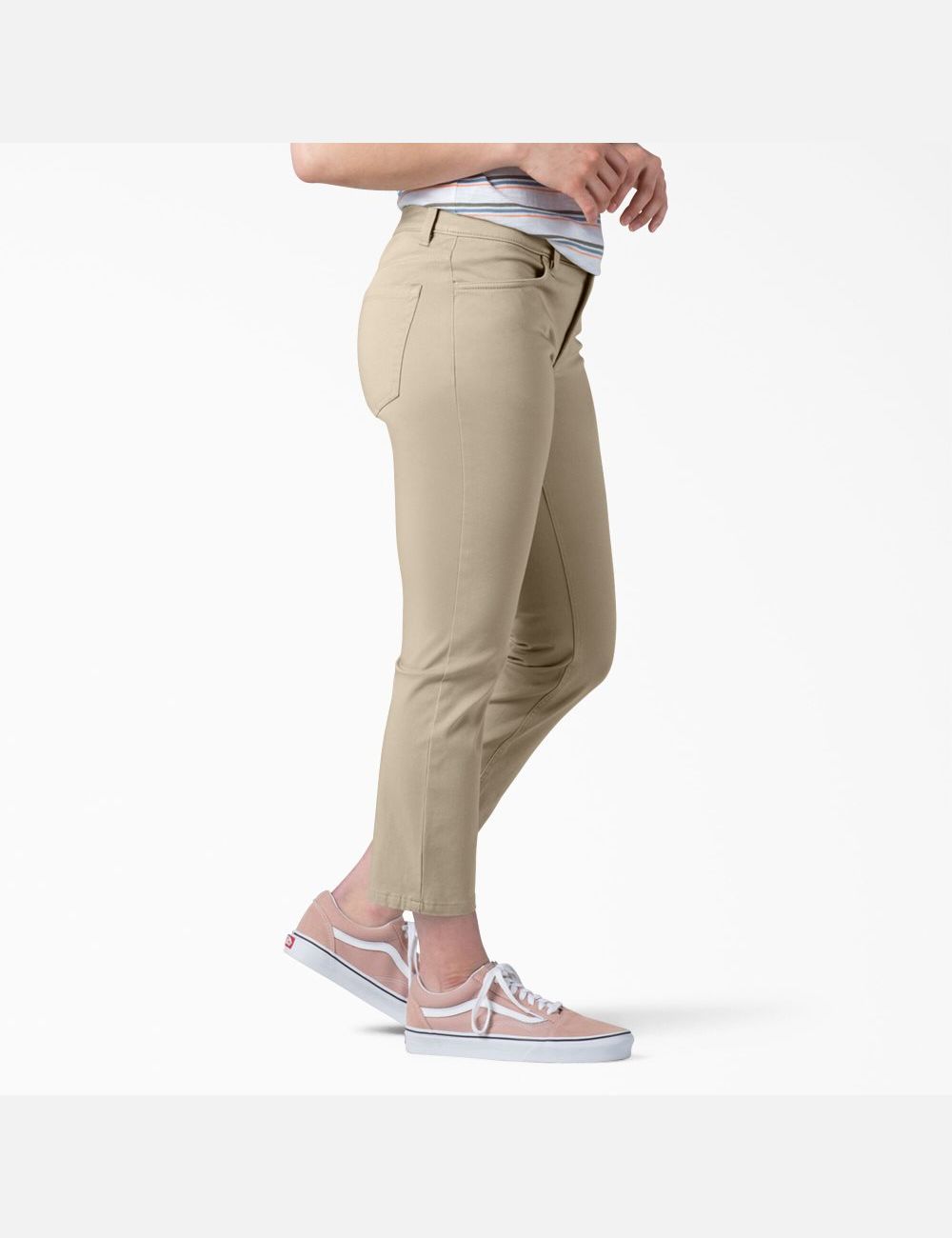 Rinsed Oxford Stone Dickies Perfect Shape Skinny Fitri Pants | 506ALETFU