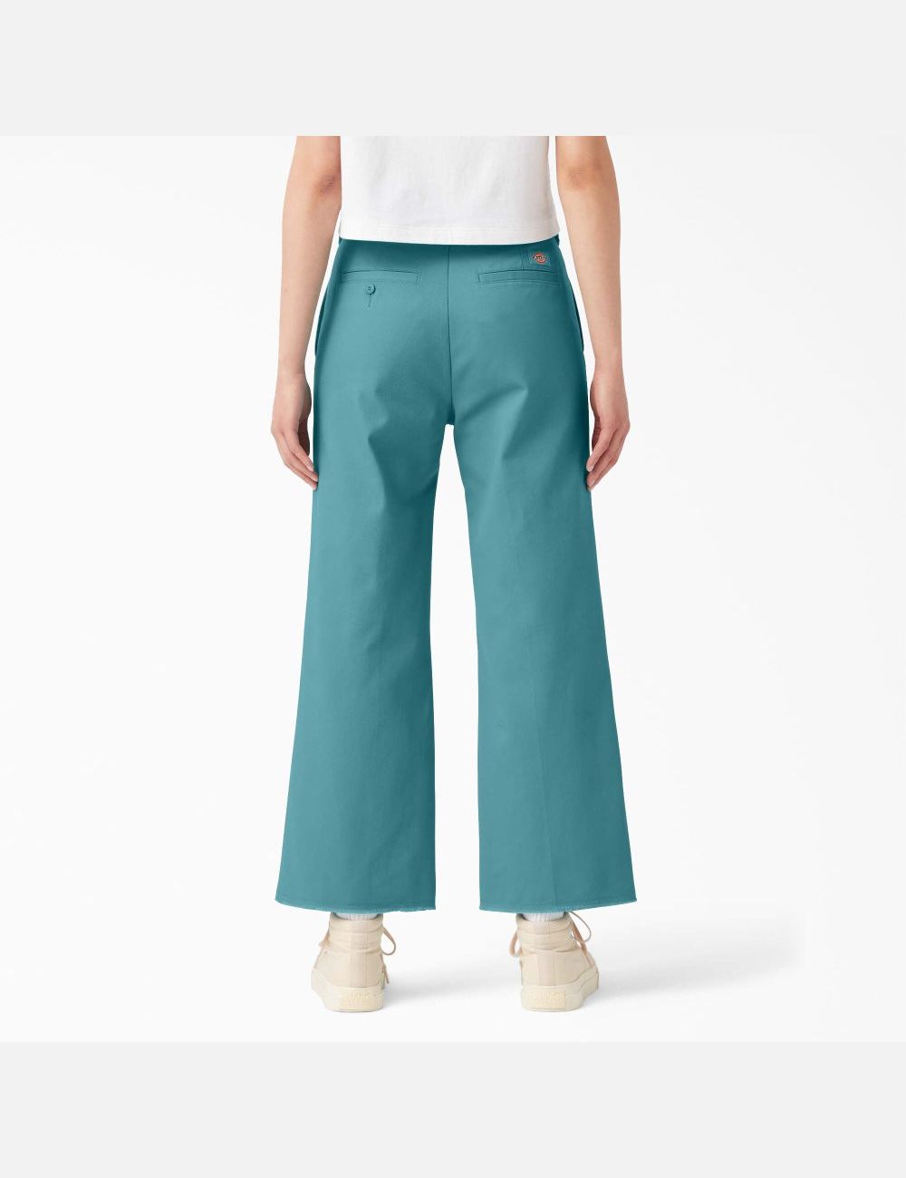 Rinsed Porcelain Dickies Twill Cropped Pants | 582IFPCYR