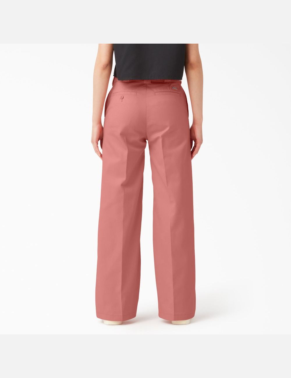 Rinsed Rosette Dickies Stonewashed Wide Leg Pants | 273HEYZCG