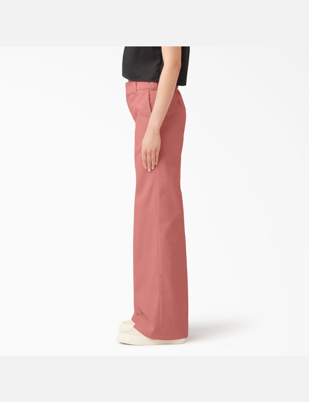 Rinsed Rosette Dickies Stonewashed Wide Leg Pants | 273HEYZCG