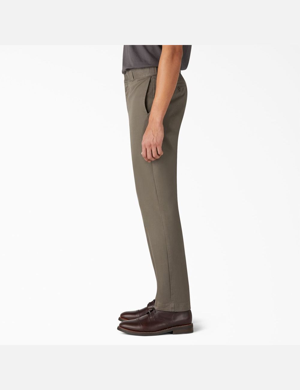 Rinsed Steel Grey Dickies 1922 Twill Pants | 719JAZROU