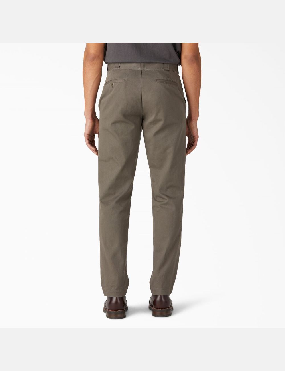 Rinsed Steel Grey Dickies 1922 Twill Pants | 719JAZROU