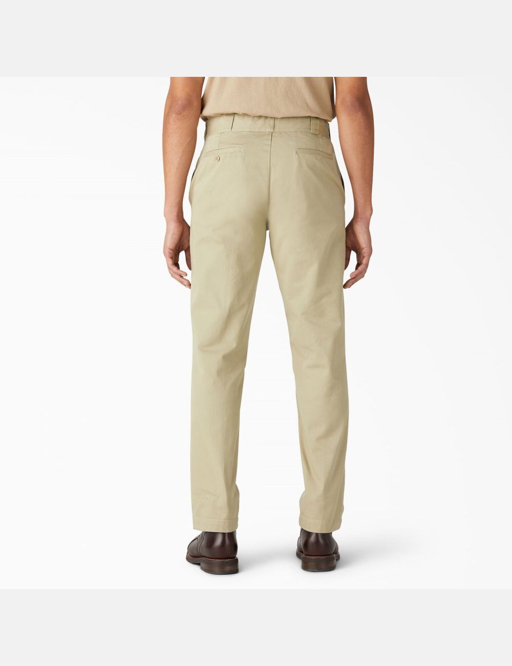 Rinsed Tan Dickies 1922 Twill Pants | 649RNLBGD