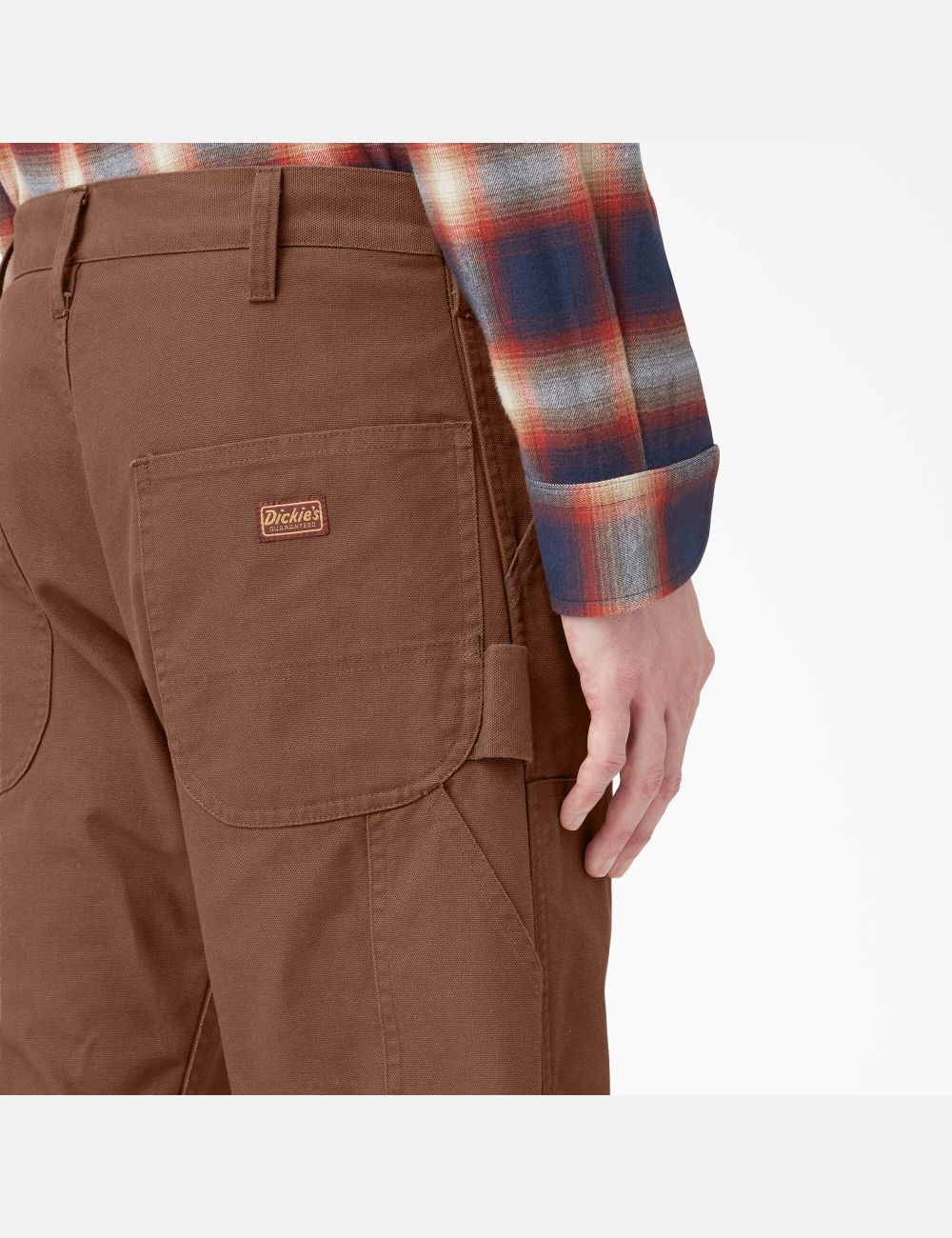 Rinsed Timber Brown Dickies 1922 Double Knee Pants | 985NCVSRE