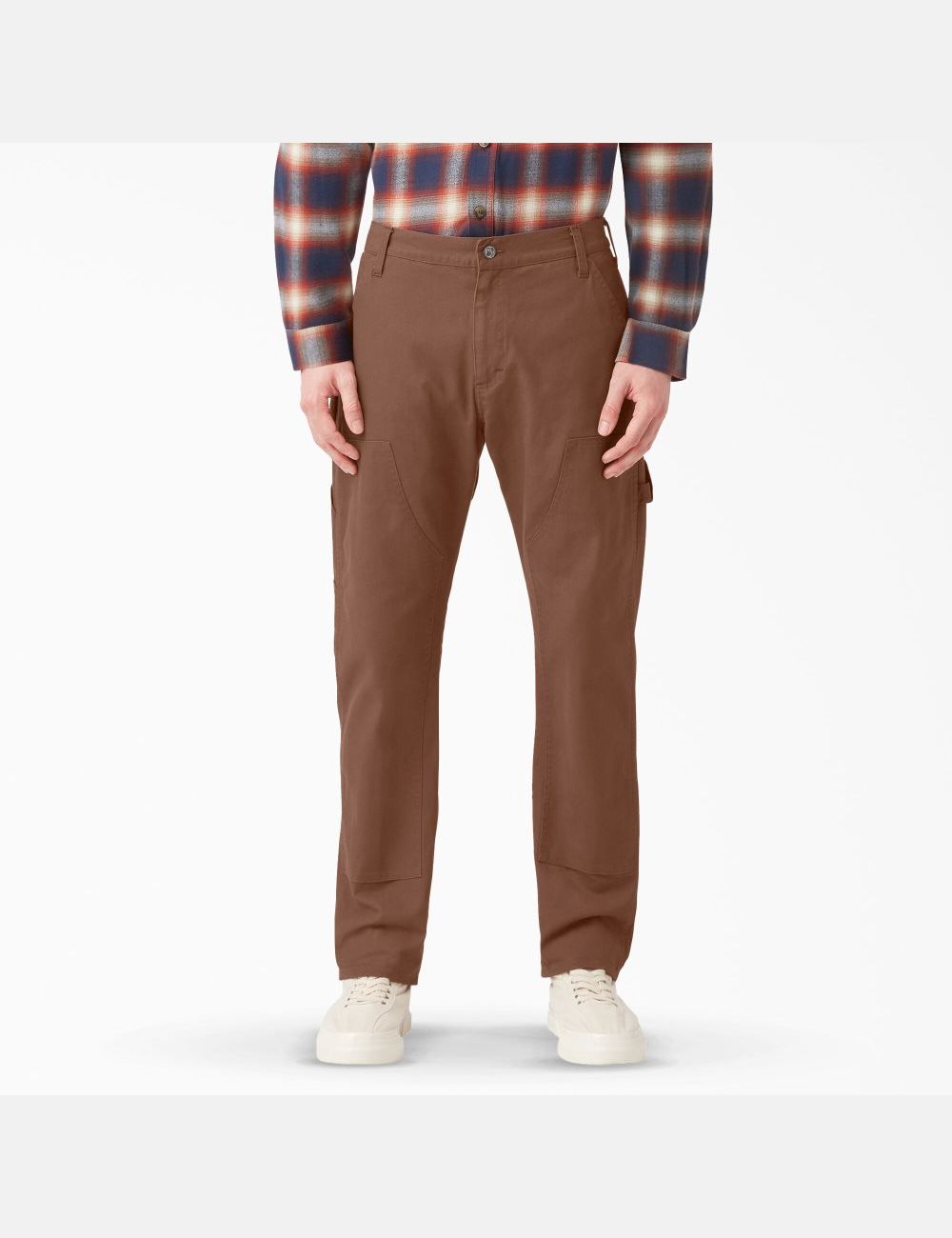 Rinsed Timber Brown Dickies 1922 Double Knee Pants | 985NCVSRE