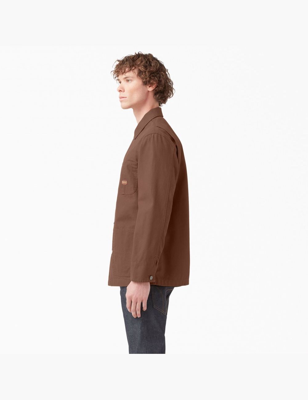 Rinsed Timber Brown Dickies 1922 Duck Chore Coats & Jackets | 875PZOYUA