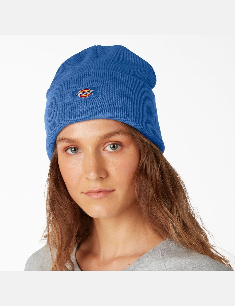 Royal Blue Dickies Cuffed Knit Hats | 127YAEQSL