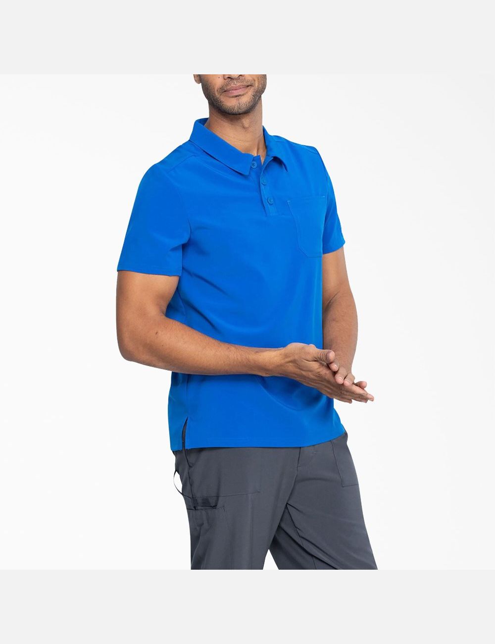 Royal Blue Dickies EDS Essentials Medical Polo Shirt Scrubs | 148WXHGMT