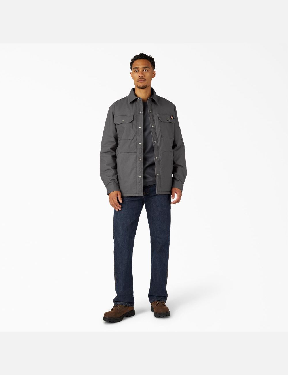 Slate Gray Dickies Hydroshield Duck Coats & Jackets | 751GYUFZJ