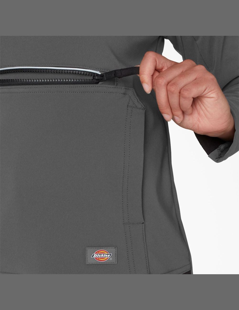 Slate Gray Dickies Ultimate ProTect Hoodies | 073CZPARY