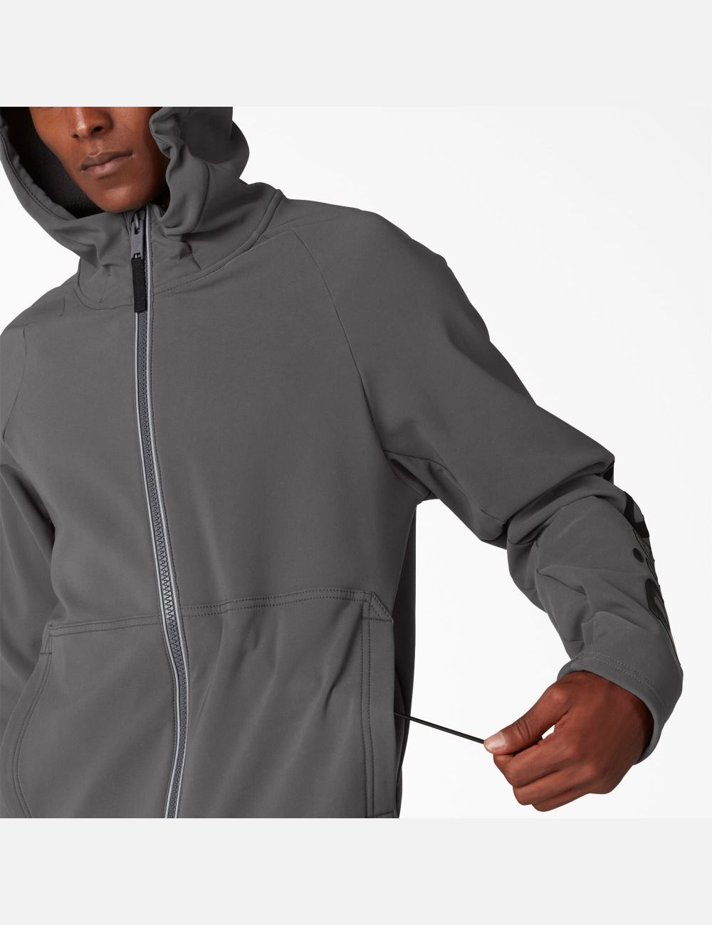 Slate Gray Dickies Ultimate ProTect Zip Hoodies | 563HGPNXV