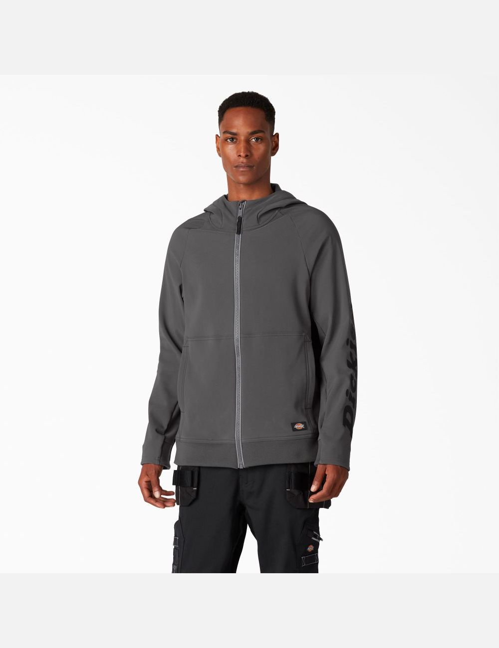 Slate Gray Dickies Ultimate ProTect Zip Hoodies | 563HGPNXV