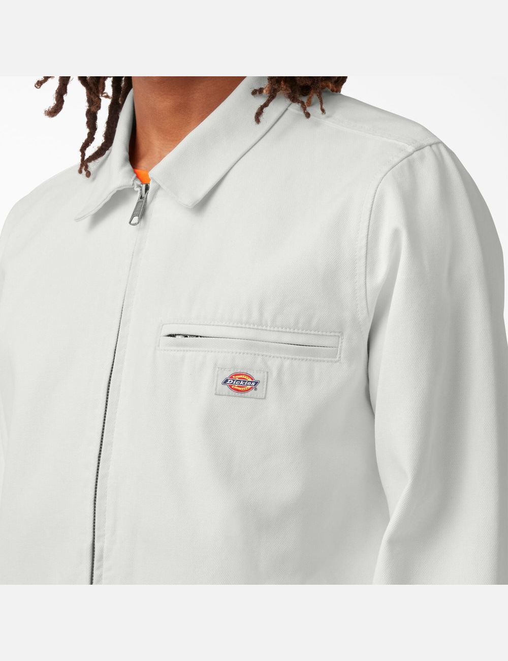 Stonewashed Cloud Dickies Stonewashed Duck Unlined Eisenhower Coats & Jackets | 756JHTGZN