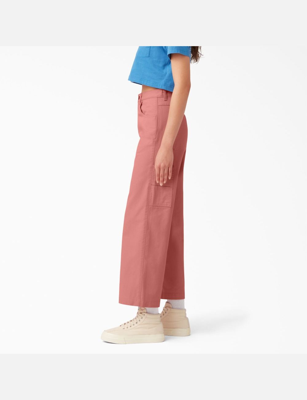 Stonewashed Rosette Dickies Stonewashed Carpenter Pants | 671BNMVDF