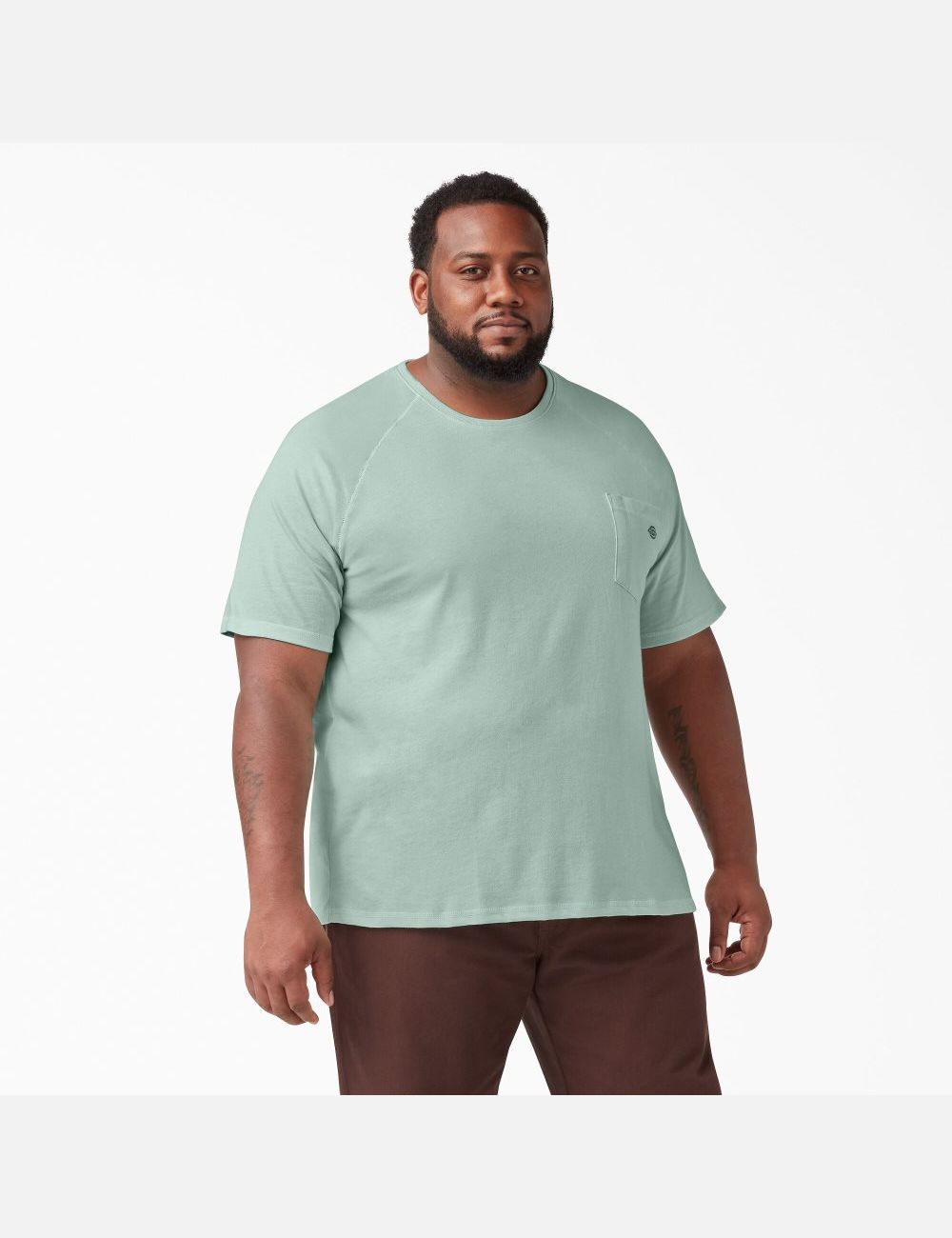 Surf Spray Dickies Cooling Short Sleeve Shirts | 945IRDFOM