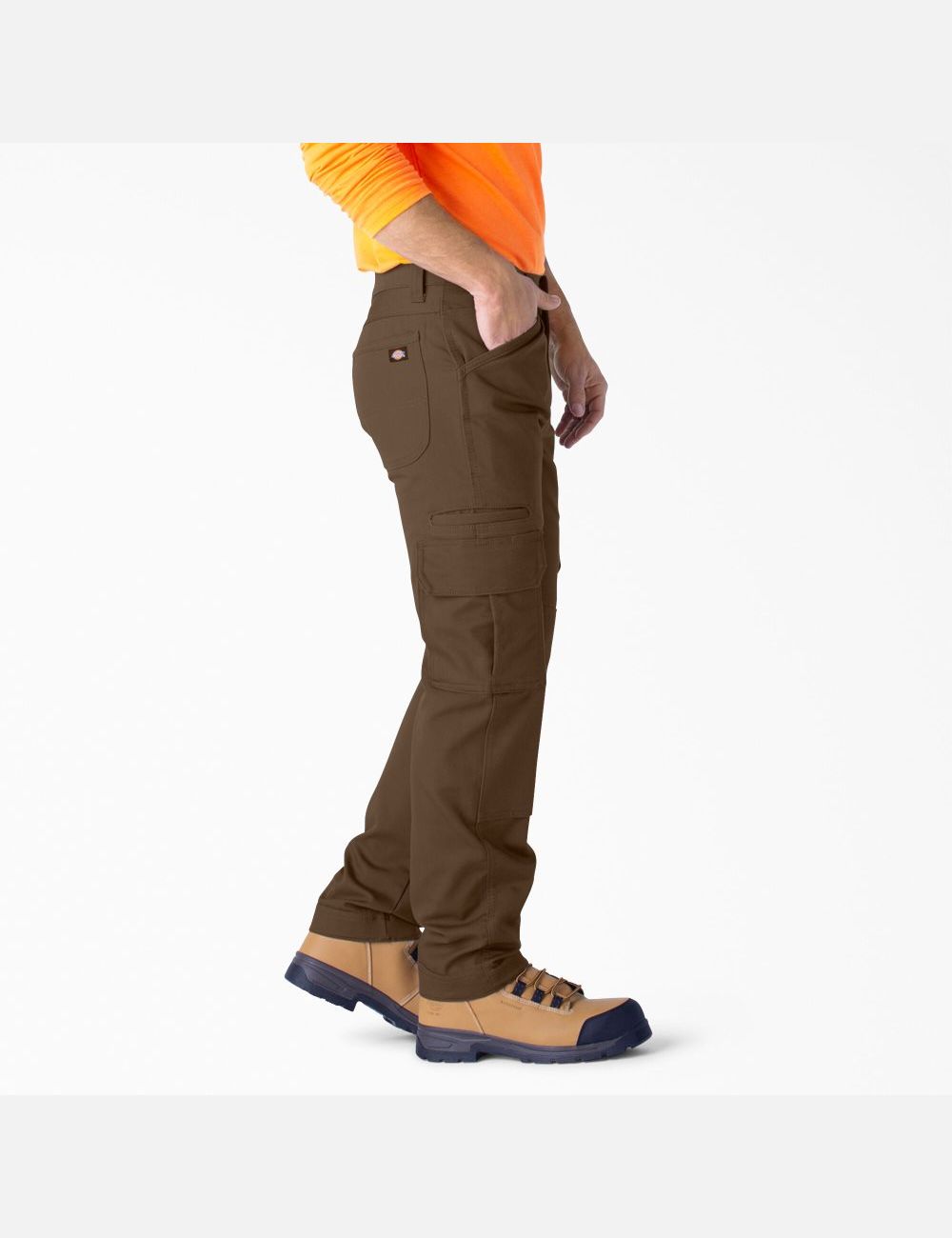 Timber Brown Dickies DuraTech Ranger Duck Cargo Pants | 051NLFWPA