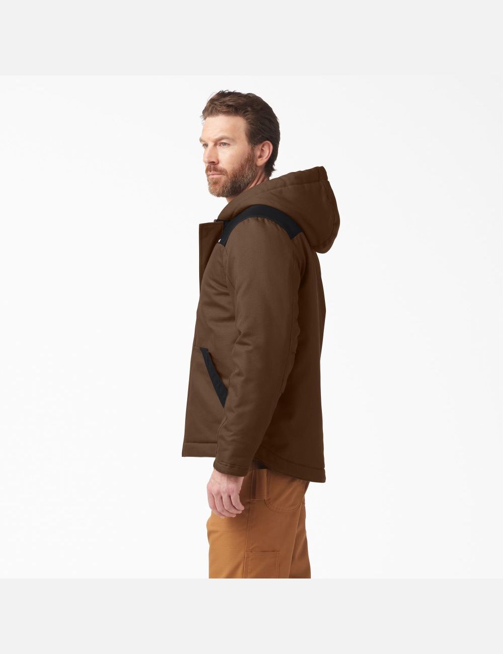 Timber Brown Dickies DuraTech Renegade FLEX Duck Coats & Jackets | 423JCNSTD