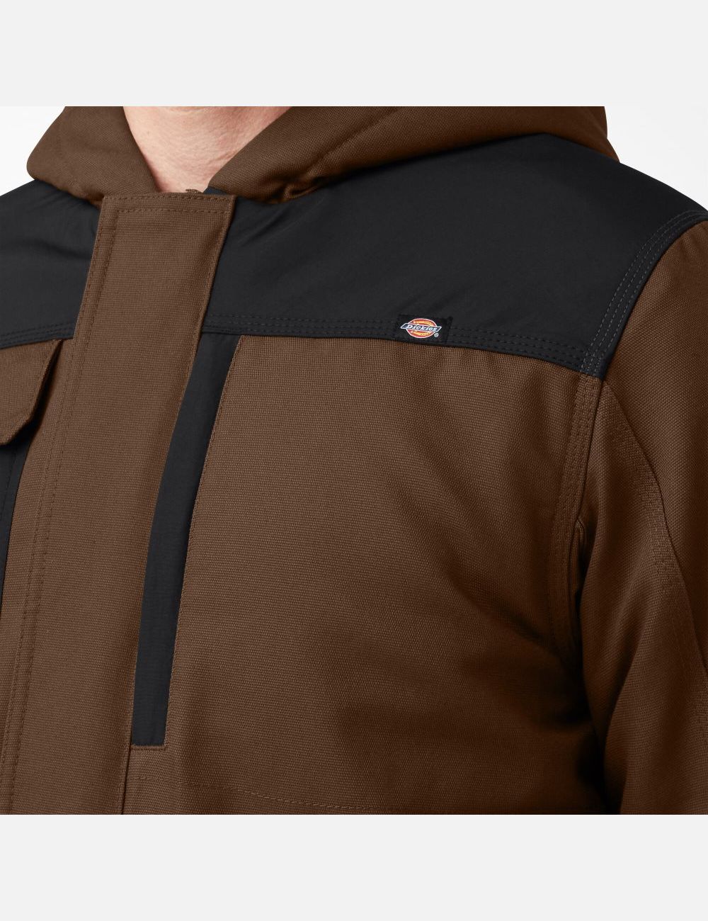 Timber Brown Dickies DuraTech Renegade FLEX Duck Coats & Jackets | 423JCNSTD